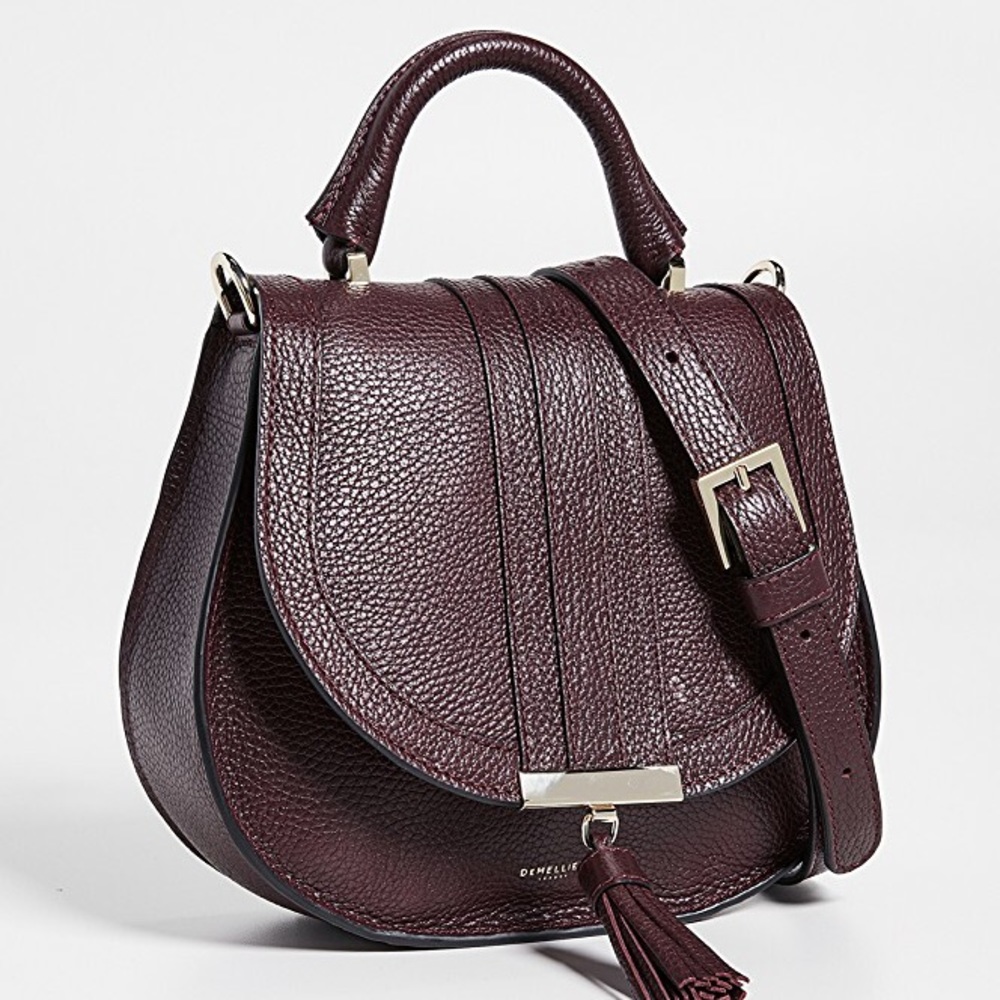 DeMellier London Mini Venice in Burgundy
